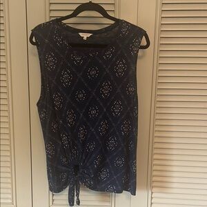 Lucky Brand Side Tye Top
